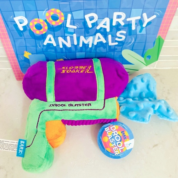 Bark Dog New Bark Box Drool Blaster Slobber Soaker Dog Toy Squeaky Large Poshmark